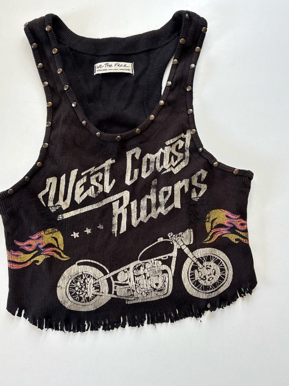 Free People Heavy Metal Graphic Tank XS - Picture 2 of 11
